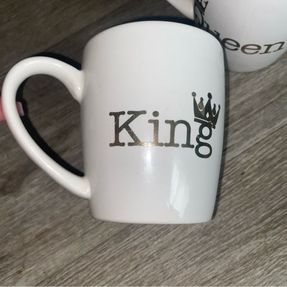 King and Queen jumbo coffee mugs - Picture 2 of 5